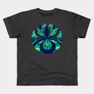 Ngreen Abstract Motif Kids T-Shirt